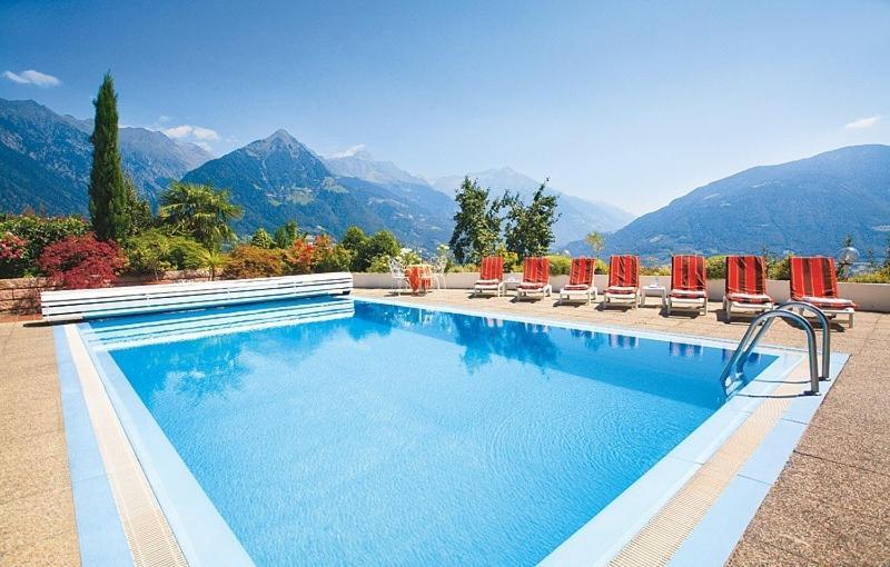 Pension Zum Burggraefler Schenna Exteriér fotografie